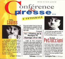 Michel Petrucciani & Eddy Louiss - Conference De Presse
