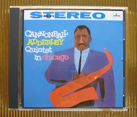 �W���P�b�g�ʐ^ Cannonball Adderley - In Chicago